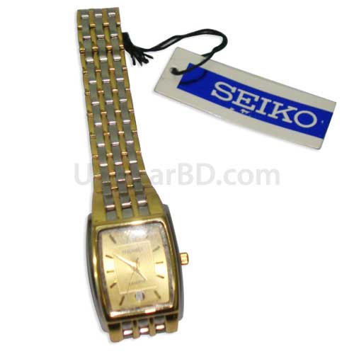 Seiko gold tone watch