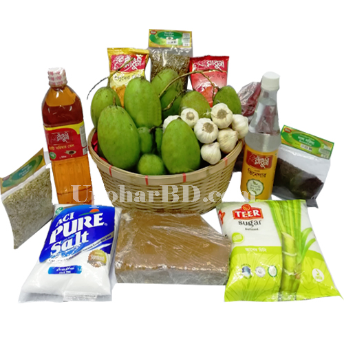 Mango pickle ingredient package