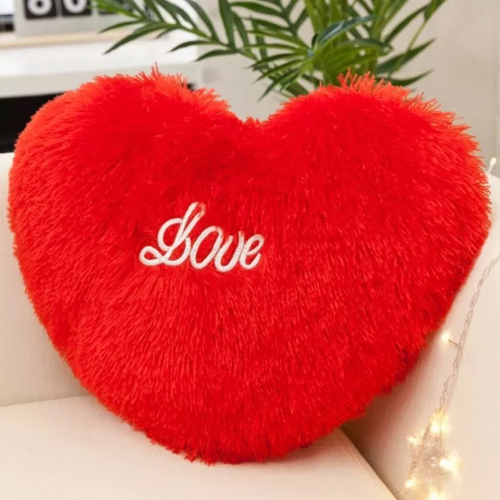 Send heart pillow online in BD Red Heart pillow Perfume and Fashion