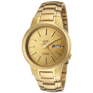 Seiko gold tone wrist watch