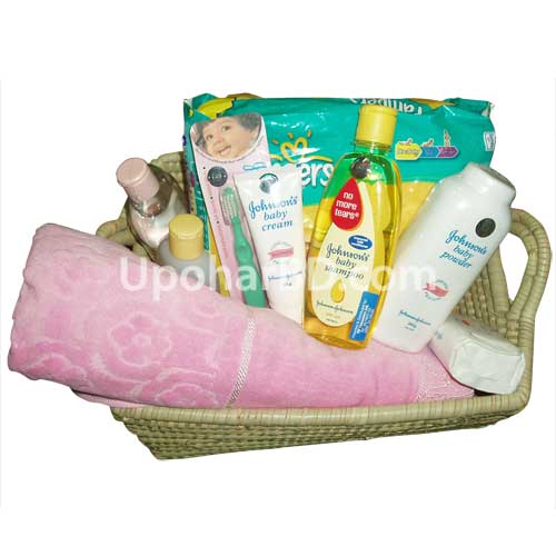 Johnson New born baby Pink package (girl)