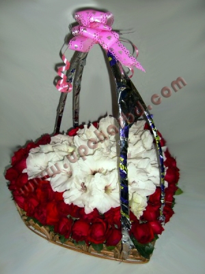 Special heart shape bouquet