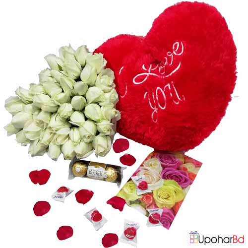 Hamper with a heart