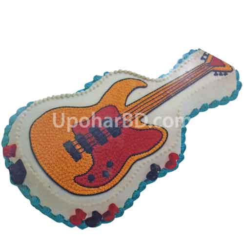 Guitar Lover Cake