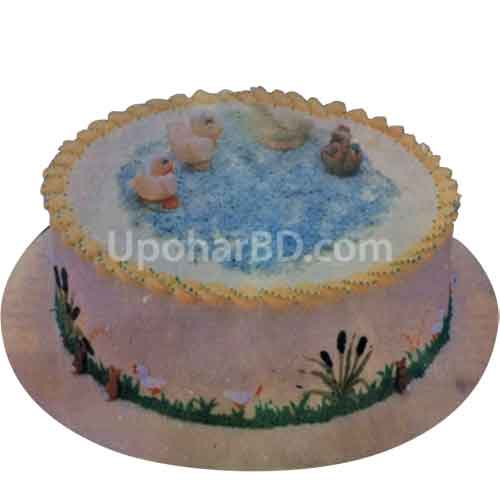 Duckling Pond Cake