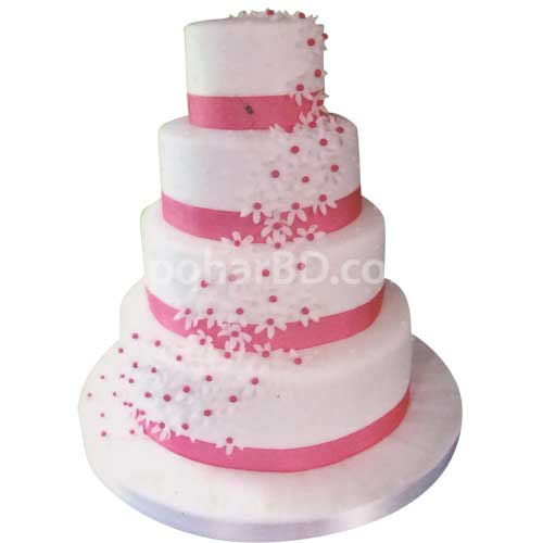 Pink - White Beauty cake