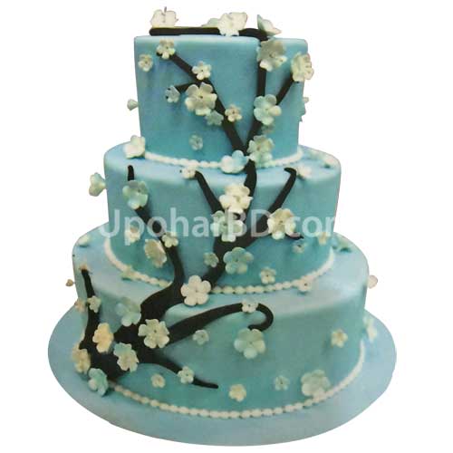 Ocean Blue Cake