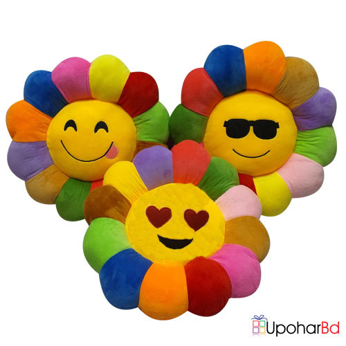 Sunflower emoji set