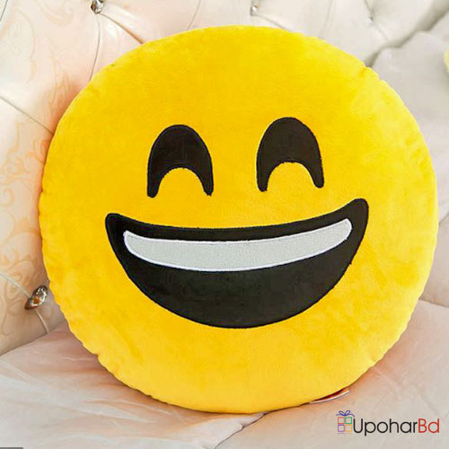 Smile Emoji Cushion