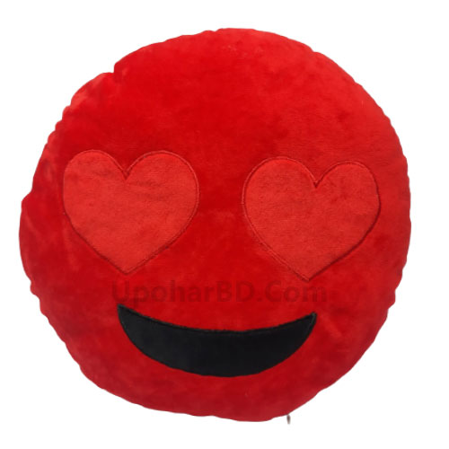 Special Red Emoji Cushion
