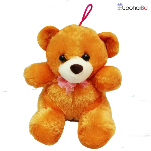 Cute mini teddy in brown