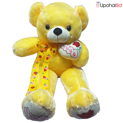 Cute Teddy Bear With Heart