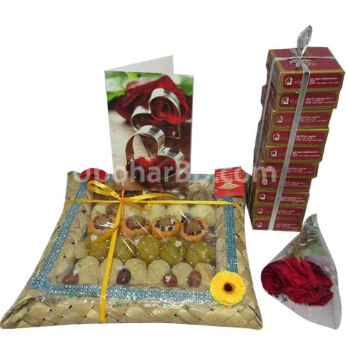 Decorated wedding Dala with Paan