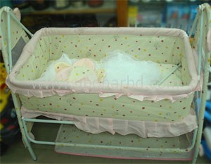 Swing the baby to sleep
