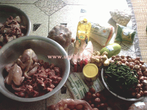 Bazar Package with Meat and Spices