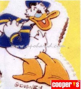 Donald duck designed cake