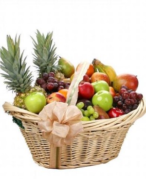 Large mix fruit basket for Chittagong