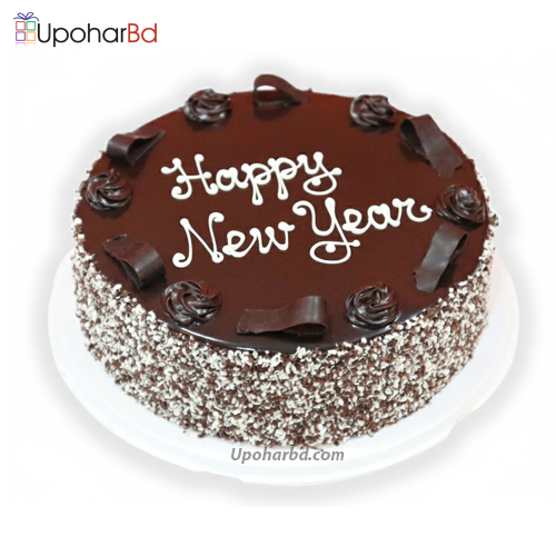 New Year Chocolate Cake