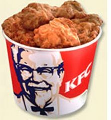 KFC chicken bucket