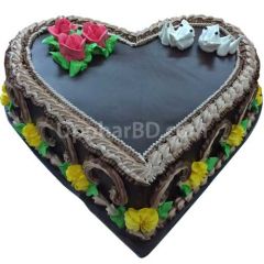 Choco Heart Cake