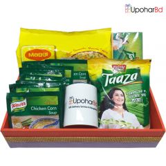 Knorr snack pack with taaza tea