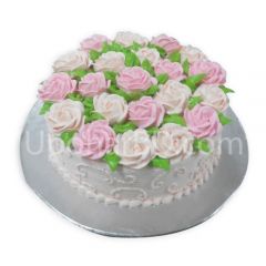 Rose blossoms designers cake