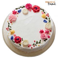 Floral design cake from Bread & Beyond