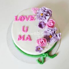 Floral Cake For Motherâ€™s Day