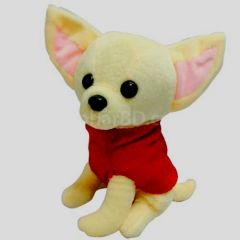 Chiwawa dog red soft toy