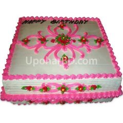 Cake with traditional design