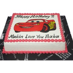 Car designed photo cake