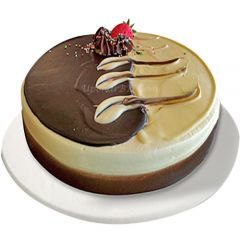 Coopers 1 kg chocolate vanilla cake