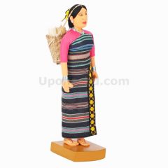 Traditional Wooden Doll Of Woman