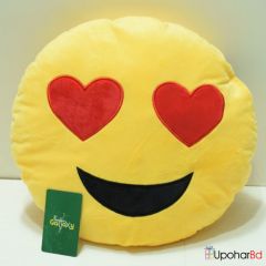 Love emoji cushion