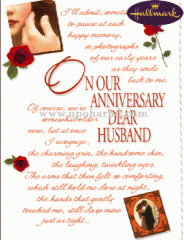 Anniversary wish to Husband