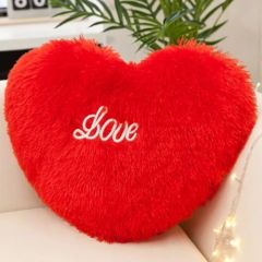 Red Heart pillow