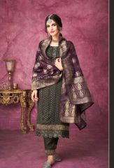 Dark Stale Gray Three Piece