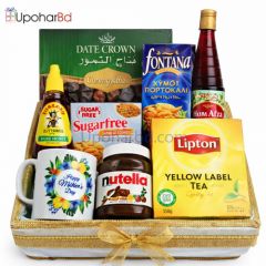 A box of goodies for mom