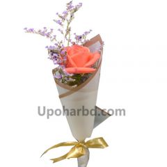 Rose Stick With Limonium