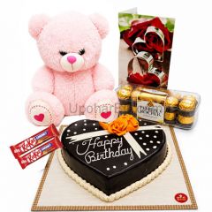 Hearts gift to love