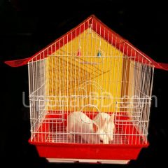 Pair of rabbit with cage