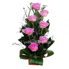 Pink Rose Bouquet