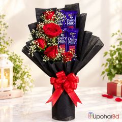 Cadbury Dairy Milk chocolate bouquet