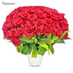 200pcs Ravishing Red Roses