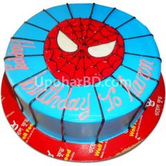 Spiderman cake from Well Food