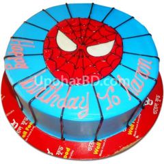 Spiderman cake